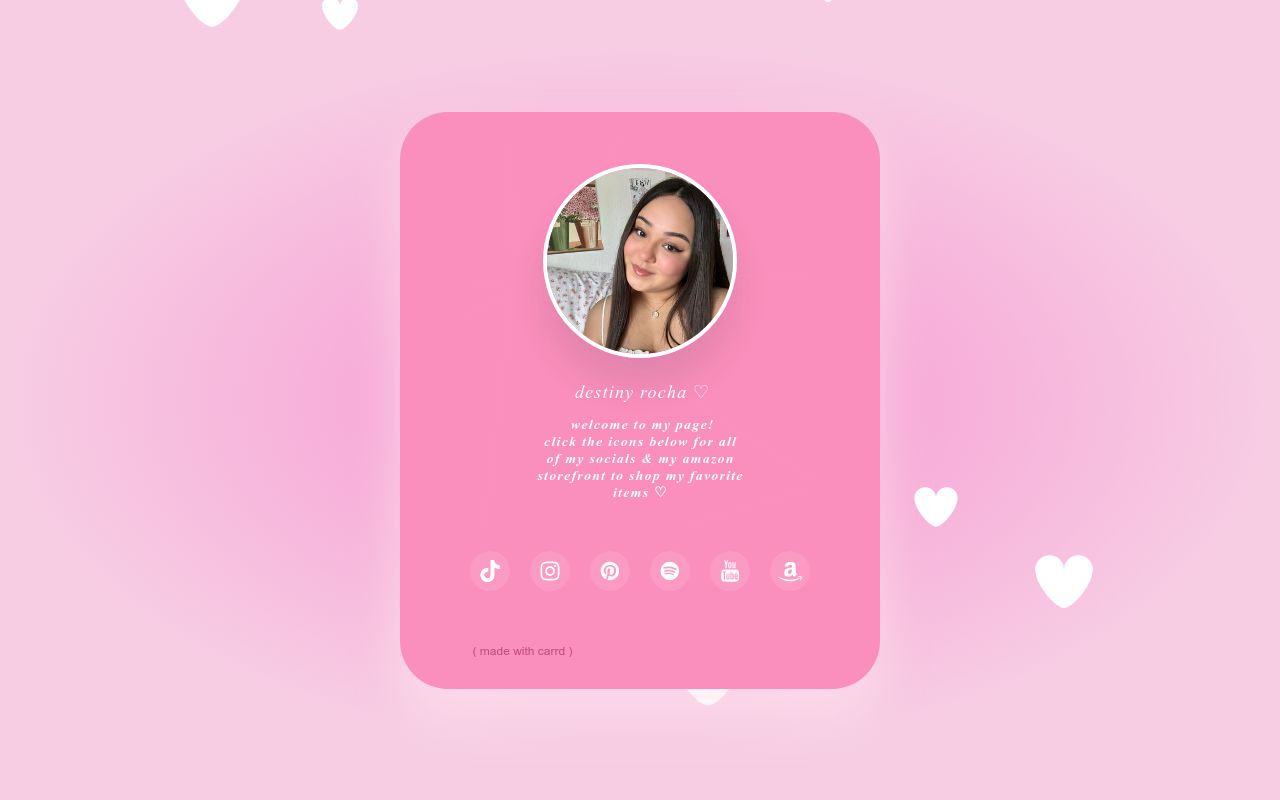 destiny's card